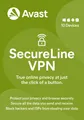 AVAST SecureLine VPN 2026 10 Geräte 1 Jahr Internet Security 2025 Privatsphäre