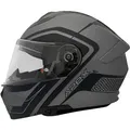 Apex MI100 Klapphelm Porto schwarz grau Gr. L 59/60