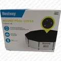 Bestway PVC-Abdeckplane Ø 305 cm, schwarz, rund