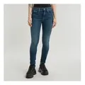 G-Star für Damen. D05175-D763-G725 Jeans 3301 Skinny blau (24/30), Lässig, Baumwolle, Denim
