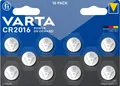VARTA Power on Demand CR2016 Lithium Knopfzellen 3V, 10er Pack - smart