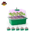 Bonviee Mini Gewächshaus Anzucht 5 Stück Licht PP Material Setzling Starter