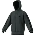 adidas Performance Sweatjacke adidas Herren Kapuzenjacke 3S Fleece FZ Hoodie grau M (48/50)