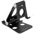 Delock Smartphone und Smartwatch Standhalterung verstellbar schwarz (18430)