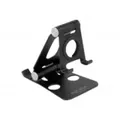 Delock Smartphone und Smartwatch Standhalterung verstellbar schwarz Schwarz