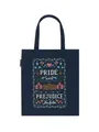 Puffin in Bloom: Pride and Prejudice Tote Bag,