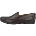 Geox Herren U Siron MOCCASINS, Kaffee, 45 EU