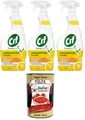 Cif Küchenentfetter Zitrone Universalreiniger 3x650ml +Polpa 400g