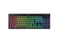 Razer BlackWidow V4 Low-Profile HyperSpeed - Kabellose, Flache mechanische Gaming-Tastatur - HyperSpeed Wireless & BT - Multi Drehregler & 11 Funktionstasten - Orange Switches | QWERTZ DE-Layout