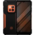 Myphone Construction 2 Thermal 5G (256 GB, Schwarz / Orange, 6.58", Hybrid Dual SIM + eSIM, 5G) (TEL000962)