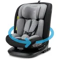 BooBoo Autokindersitz Safety Lissabon 360 Grad drehbar mit Isofix, ab: Geburt, bis: 12 Jahre, ab: 150 cm, rückwärts und vorwärts verwendbar, sicher und bequem von 40-150 cm schwarz