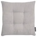 MAGMA INGA Sitzkissen Stuhlkissen Polyester Nylon Grau Cordoptik 35 x 35 cm