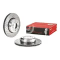 2X BREMBO BREMSSCHEIBEN 338mm BREMSSCHEIBE ZWEITEILIG GESCHLITZT/GELOCHT