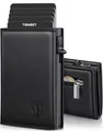 Geldbörse Herren mit Münzfach & RFID Schutz, Slim Wallet Premium Portmonee, 1...