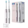 Oral-B  610902 Elektrische Zahnbürste Schallzahnbürste Platin, Rose