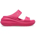 Crocs Classic Crush Sandal 207670-6ZQ, Women slides, Pink, 38/39 EU