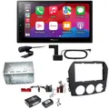 Pioneer SPH-DA77DAB CarPlay Android Auto DAB+ Einbauset für Mazda MX-5 NC