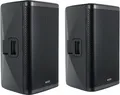 2 aktive PA-Lautsprecher mit 15" Woofer, Bluetooth und 2000W, auch als Monitor