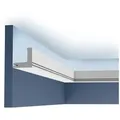 Orac Decor Deckenleiste C361 Profil Stuck Wand Zier-Leiste indirekte Beleuchtung 2 m, kleben, Purotouch®, 1-St., 1 x Stuckleiste, Eckleiste Stuckleiste Profilleiste 2 Meter weiß 200 cm