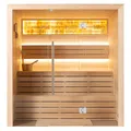 AWT Sauna 1624A , Hemlock, 200x160, ohne Ofen