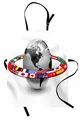 Welt Kochschürze Orbit von Nationalflaggen