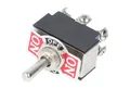 Goobay Schalter Goobay Kippschalter Miniatur, 2x EIN – AUS – EIN, 6 Pins mit Schrauba