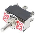 Goobay Kippschalter Miniatur, 2x EIN – AUS – EIN, 6 Pins mit Schraubanschlüssen