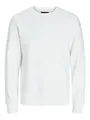 Jack & Jones Herren Jjestar Basic Crew Neck Sweatshirt, Cloud Dancer, M EU