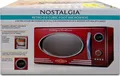 Nostalgia Retro Mikrowelle, rot, 800 Watt