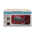 Nostalgia Retro Mikrowelle, rot, 800 Watt