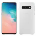 Samsung Leather Cover Weiß für Samsung Galaxy S10 G973F EF-VG973LWEGWW Tasche