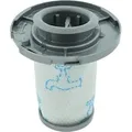 AllSpares Aktivkohlefilter Trennfilter Staubsaugerfilter geeignet für Rowenta X-Force Flex | Ersatz für ZR009007 | Ø46/90 x 90 mm - Silber/Schwarz