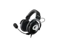 Qpad QH-91 Pro Gaming Premium Headset, Kopfhörer für PC Spieler mit 53 mm Stereo Sound, Schwarz