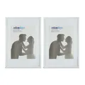 4 x Bilderrahmen 20x30 Bilderhalter Kunststoffbilderrahmen weiß Fotohalter
