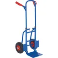 Klappkarre, Tragkraft 150 kg, 1190 x 540 x 480 mm, Farbe blau