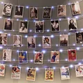 120 LEDs weiß Fotoclips Lichterkette, 40ft Lichterkettes mit 52 Klammern und ...
