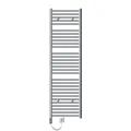 ECD Germany Badheizkörper Sahara Elektrisch mit Heizstab 900W 500x1800 mm Chrome