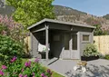 Fjordholz Gartenhaus Leva 2B