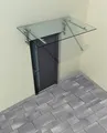 Glaszentrum Hagen - Typ/L 120x90cm Glasvordach Vordach Türvordach VSG