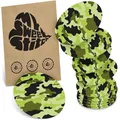 MySweetStitch - Universal Overpatch 10x Fixierpflaster rund für alle gängigen CGM Sensoren, extrastarker Halt über dem Sensor, wasserfest & hautfreundlich, hypoallergen, Made in Germany, Camouflage