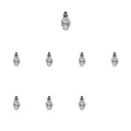 8 x Zündkerze BOSCH für ABARTH, ALFA ROMEO, ALPINE, ASTON MARTIN