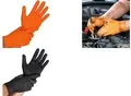 HYGOSTAR Nitril-Handschuh DIAMOND GRIP, XL, schwarz Größe: 10, Einmalhandschuh aus extra schwerem Nitril, - 1 Stück (270708)