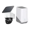eufy SoloCam S340 Überwachungskamera 3K 360 Grad Solar Outdoor + Homebase 3