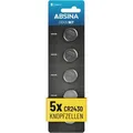 Absina Knopfzelle CR2430, 290 mAh, Lithium, 5 Stück