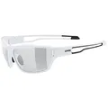 uvex sportstyle 806 V - Outdoorbrille für Damen und Herren - selbsttönend - beschlagfrei - white/smoke - one size