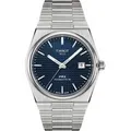 Tissot T-Classic PRX Powermatic 80 T137.407.11.041.00 - Wabenstruktur,blau,edelstahlfarben,grau - 40mm