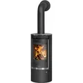 Kaminofen Oranier Rota Top 2.0 raumluftunabhängig Glas 5,5kW - Schwarz