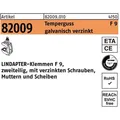 Lindapter Klemme R 82009 GTW 40 F 9 M 12 / 26 - 60 Temperguss galvanisch verzinkt (820090100120000)