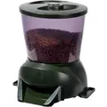 dobar® petlife Teichfischfutterautomat, ca. B22,5/H26,5/T22 cm, Dunkelgrün