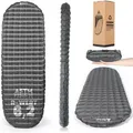 Isomatte Camping Ultraleicht 8cm Dicke Aufblasbare Luftmatratze_GRAU